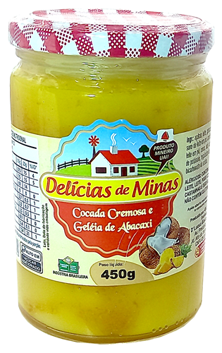 Cocada Cremosa com Abacaxi