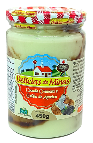 Cocada Cremosa com Amaixa