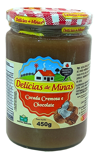 Cocada Cremosa com Chocolate