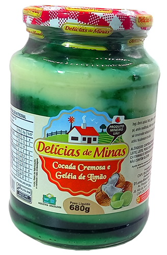 Cocada Cremosa com Limão