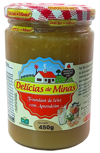 Doce Pastoso com Leite e Amendoim