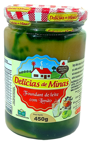 Doce Pastoso com Leite e Geléia de Limão
