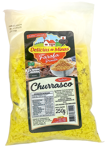 Farofa com Chorrasco